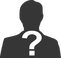 man with question mark icon